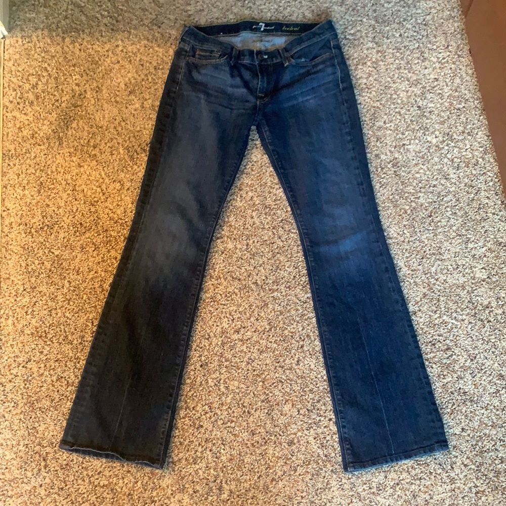 7 For All Mankind bootcut jeans, size 30 x 33
